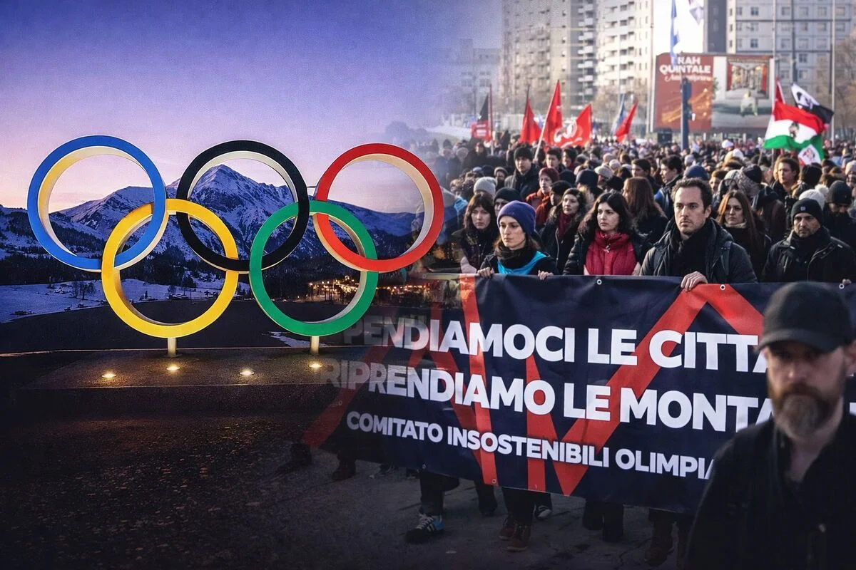 Италияда Қысқы Олимпиаданың алғашқы күні үш бірдей «теракт» тіркеліп, Миланда мыңдаған адам шеруге шықты