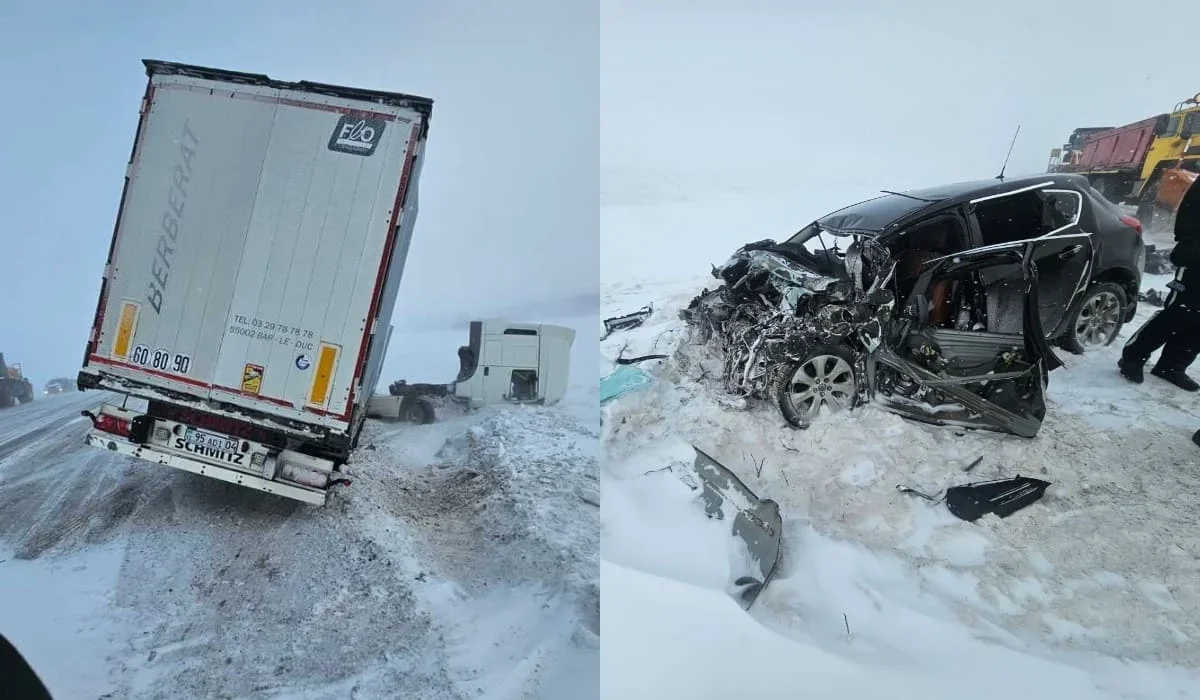 Ақтөбе облысында жантүршігерлік жол апатынан жол апатынан төрт адам қаза тапты