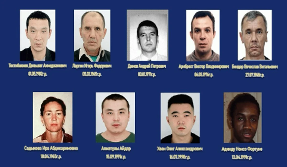 «Cақ болыңыздар»: Алматы полициясы бір топ адамға іздеу салды