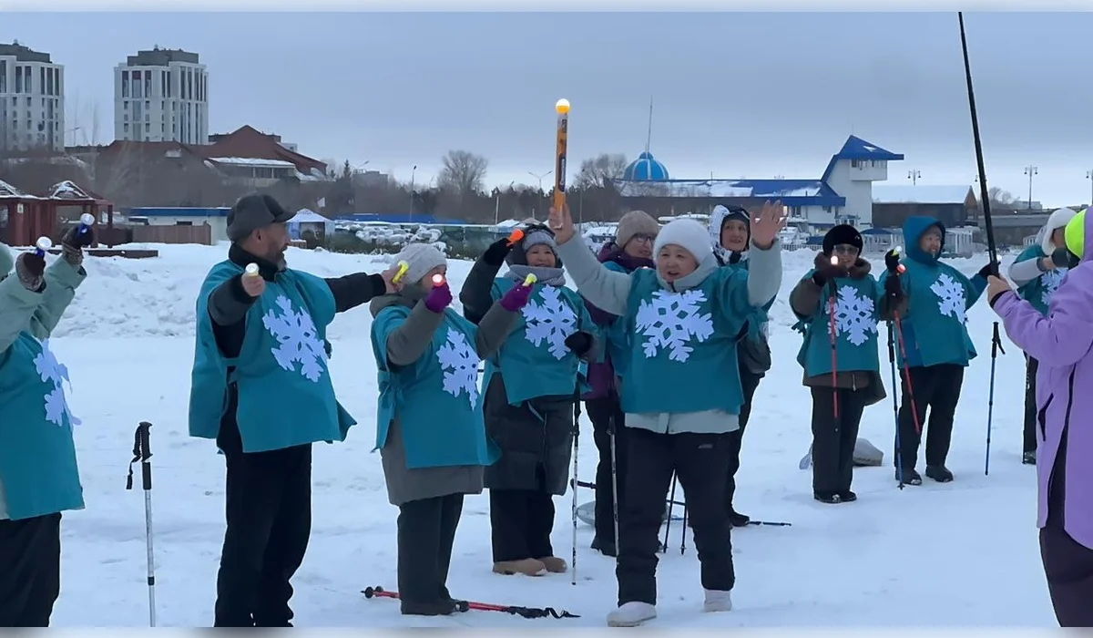 Астаналық зейнеткерлер олимпиадашыларды қолдайтын акция өткізді