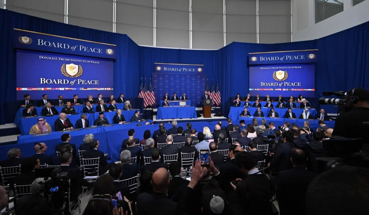 Президент Қасым-Жомарт Тоқаев АҚШ-та Бейбітшілік кеңесінің отырысына қатысуда