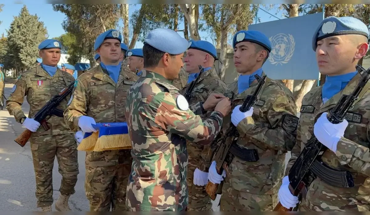 Қазақстандық бітімгерлер БҰҰ медальдарымен марапатталды