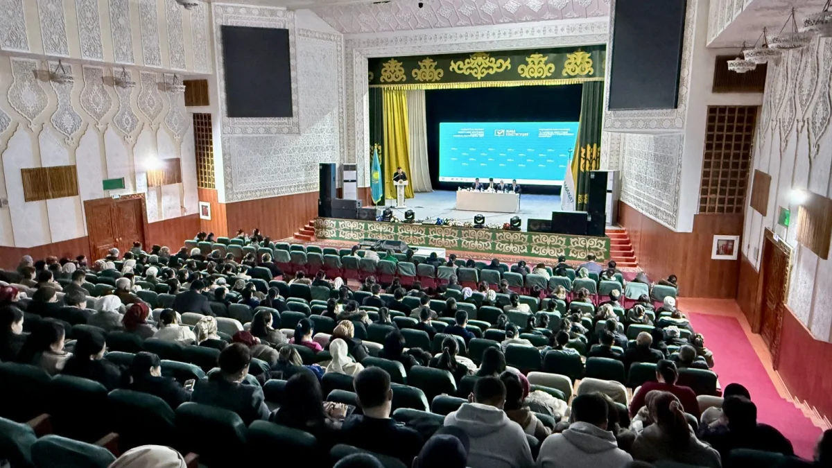 Түркістан облысында Конституцияға енгізілетін өзгерістер түсіндірілді