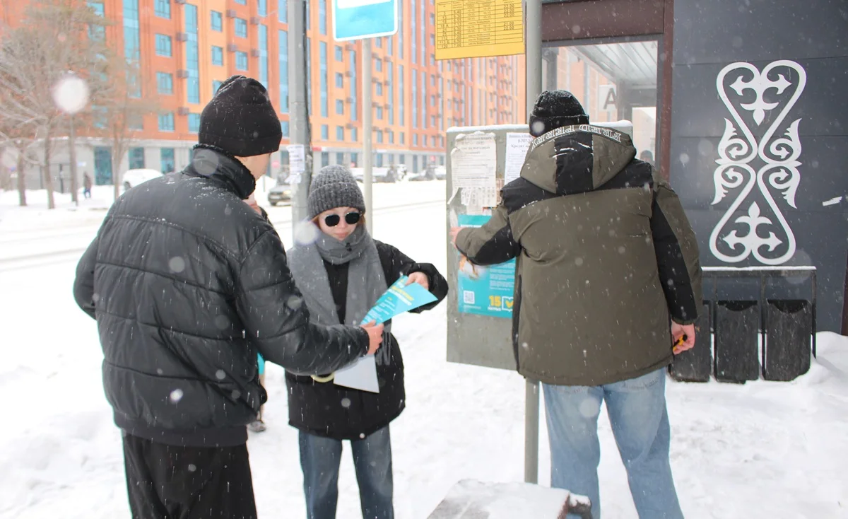 Жалпыұлттық коалиция белсенділері үгіт-насихат жұмыстарын бастады