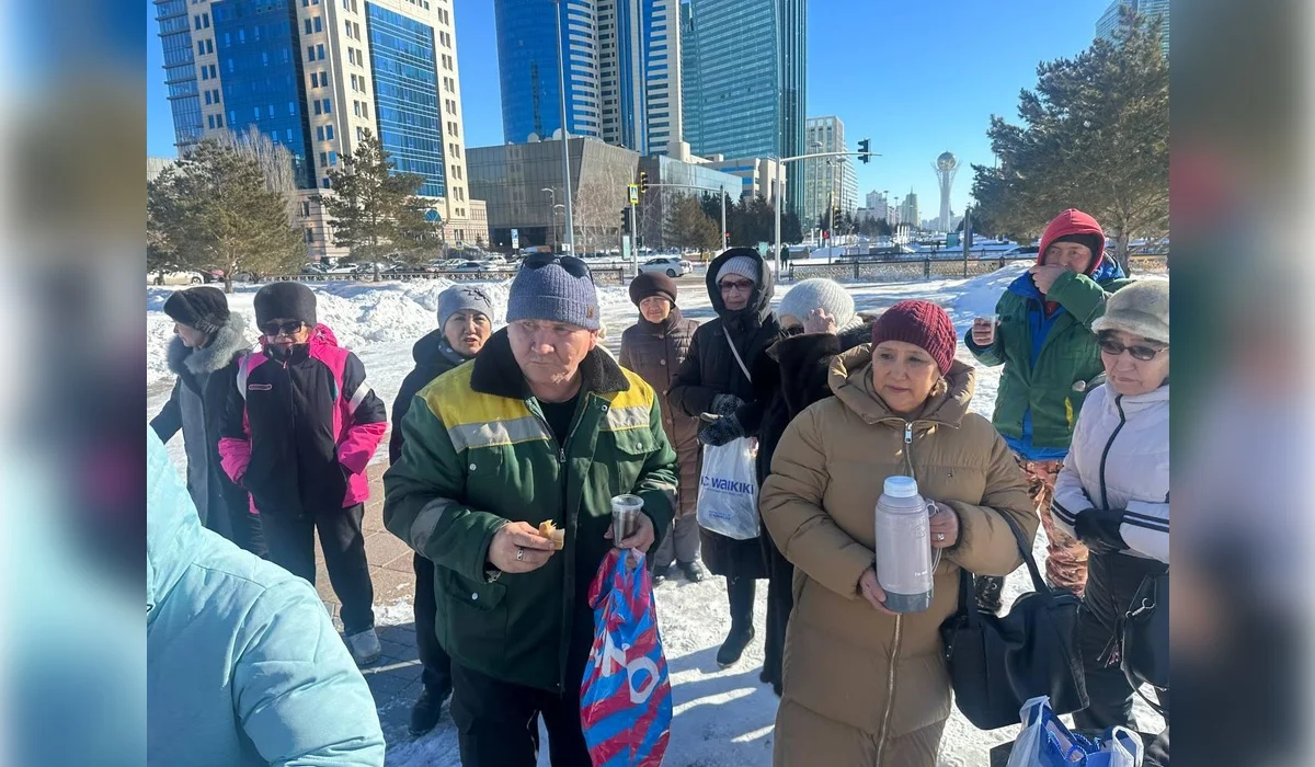 Астаналық зейнеткерлер қайырымдылық акциясын өткізді