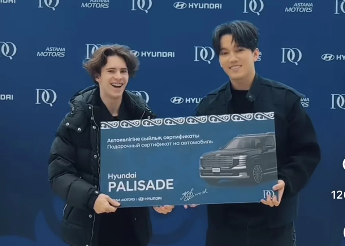 Димаш Шайдоровқа уәде еткен көлігін сыйлады (ВИДЕО)