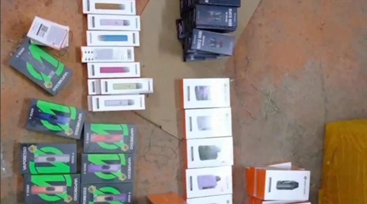 Алматы мен Павлодар аумағында қылмыстық топтан 711 млн теңгенің вейптері тәркіленді