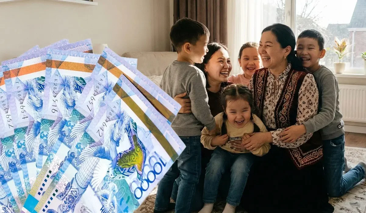 Шымкенттегі кейбір аналар 8 наурызға орай 21 мың теңгеден жәрдемақы алатын болды