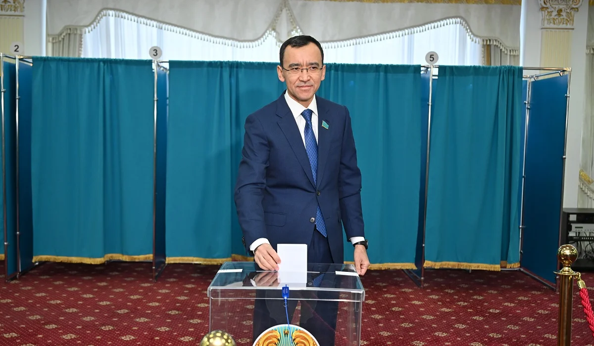 Сенат төрағасы жаңа Конституцияға байланысты референдумда дауыс берді