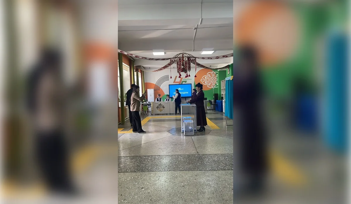 Референдум өте жоғары деңгейде өтіп жатыр – шымкенттік бақылаушы