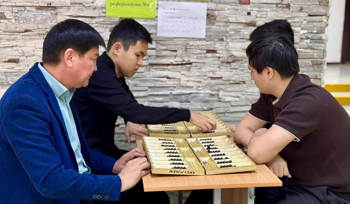 Маңғыстау облысындағы сайлау учаскелері маңында ұлттық ойындардан жарыс өтіп жатыр