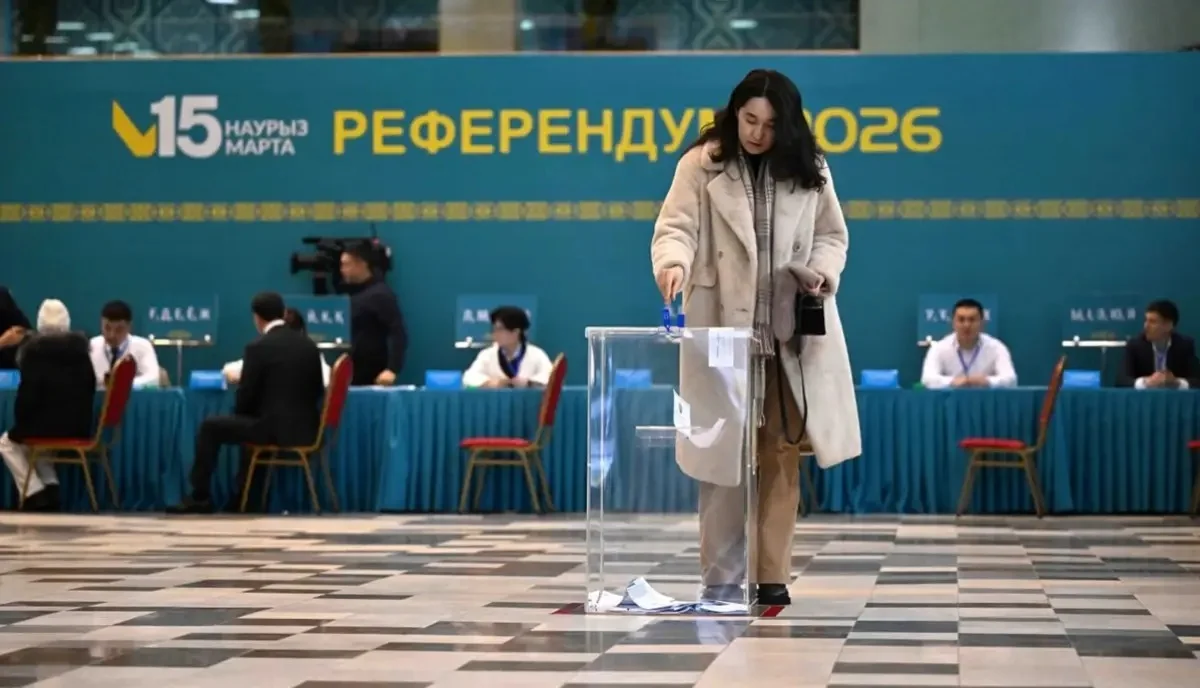 Референдум-2026: тізімге енген қазақстандықтардың 64,43% дауыс беріп үлгерген