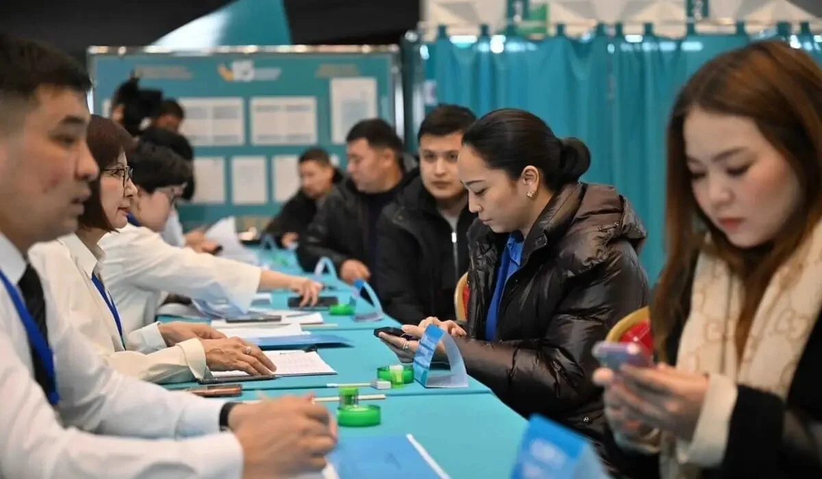 Референдум-2026: кешкі сағат 18.00-ге дейін тізімге енген азаматтардың 70,98% дауыс беріп үлгерген