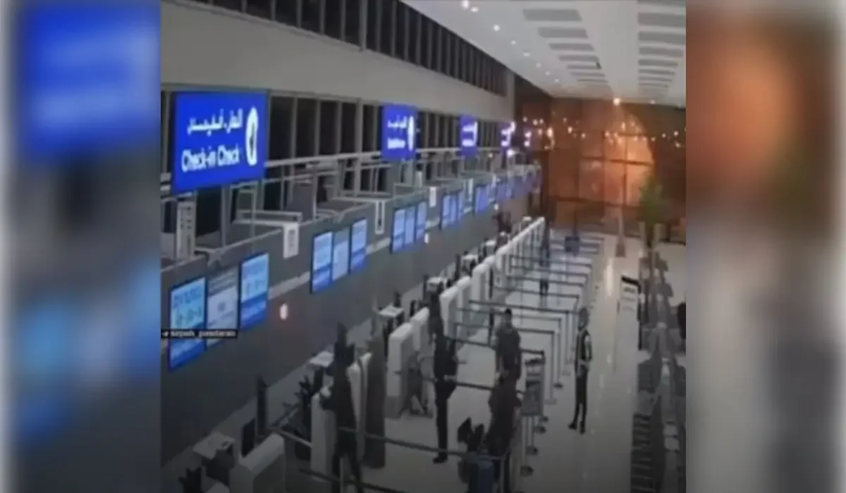 Дубай халықаралық әуежайы аймағында дрон шабуылынан кейін өрт шықты (ВИДЕО)