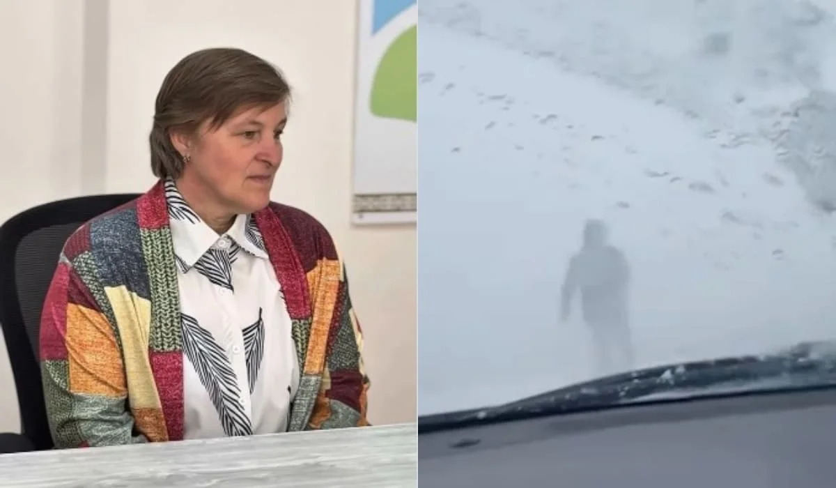 «Нағыз батыр әйел»: Павлодарда боран күні көліктерге жол көрсетіп, 4 шақырым жаяу жүрген әйел марапат алды (ВИДЕО)