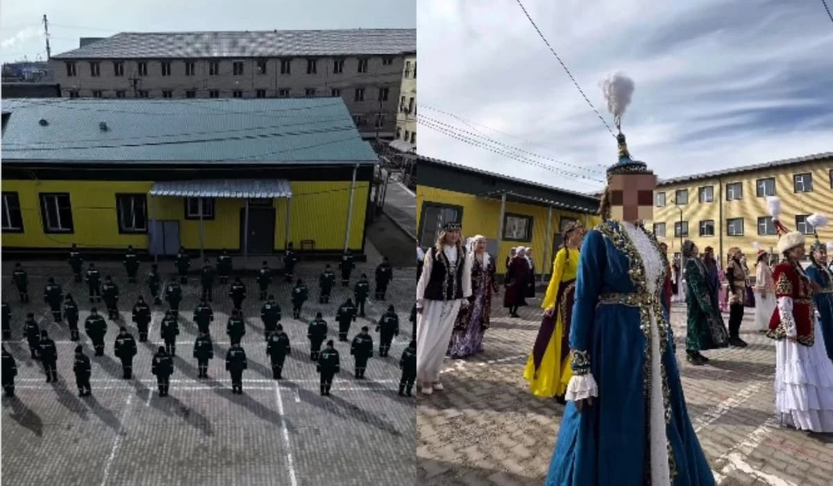 Атыраудағы әйелдер колониясының басшылығы сотталған қыз-келіншектерге ұлттық киім кигізіп, видео түсірген (ВИДЕО)