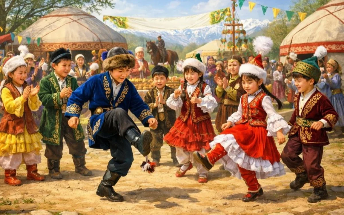 Наурыз мейрамы: «Ханталапай» байқауына 350 мыңнан астам бала қатысты