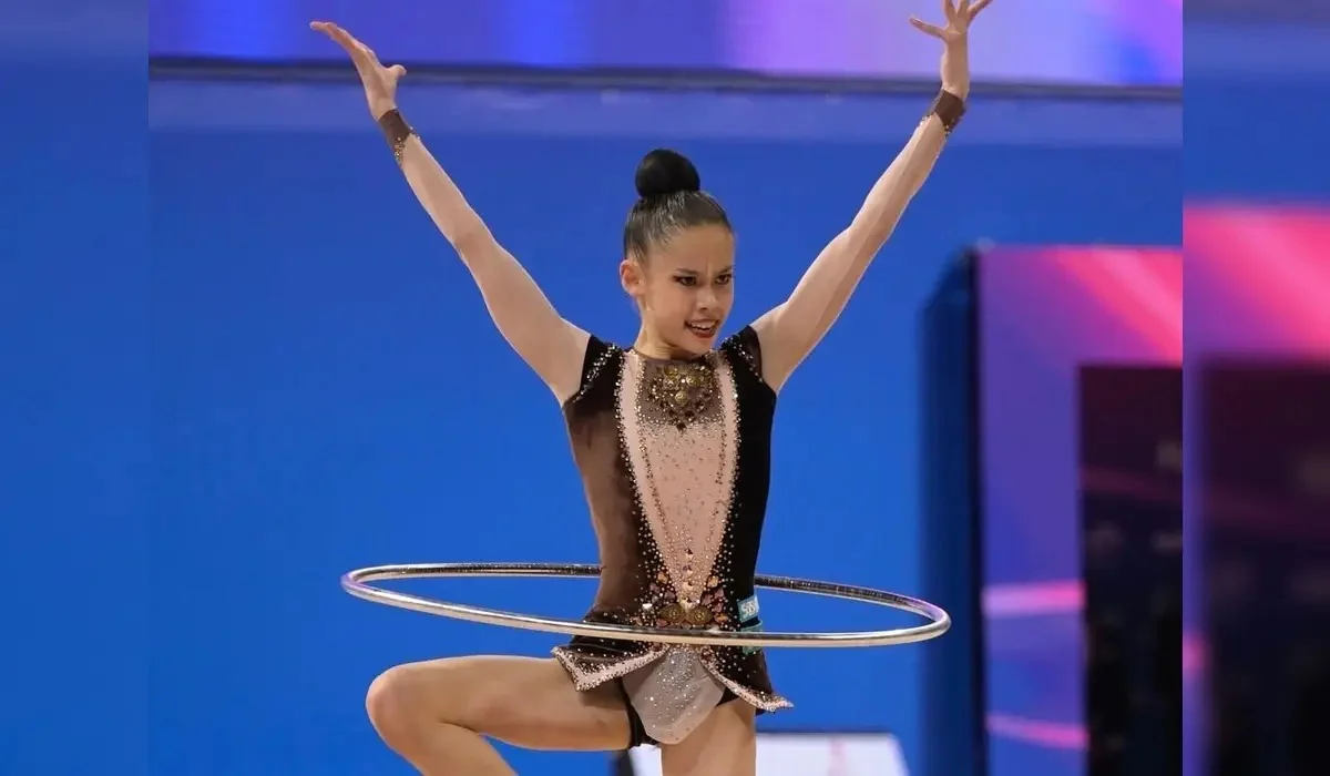 Қазақстандық гимнаст қыз  Грекиядағы турнирде алтын медаль жеңіп алды