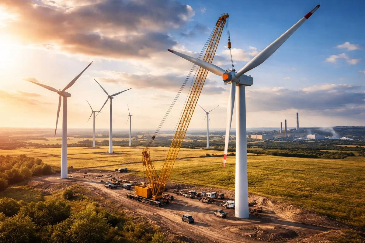 Екібастұзда 1 ГВт жел электр станциясының құрылысы басталды