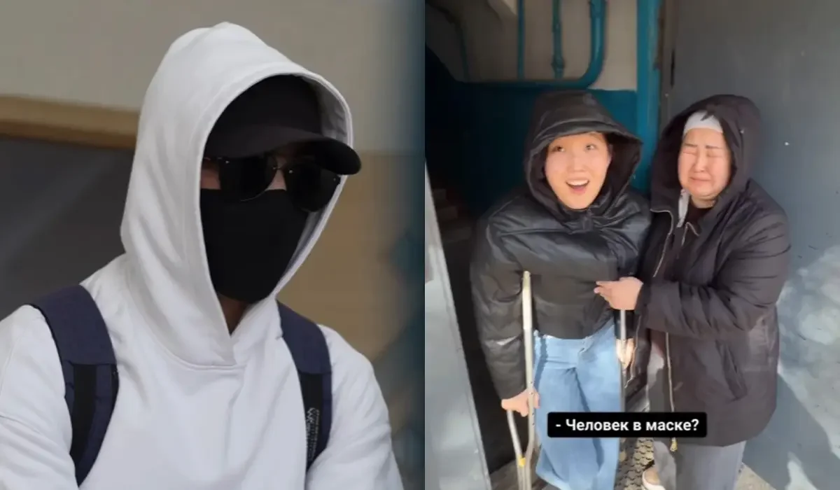 «Аяғымды кесіп тастауы мүмкін»: «Маскадағы адам» 15 жастағы қызға тосынсый жасады (ВИДЕО)