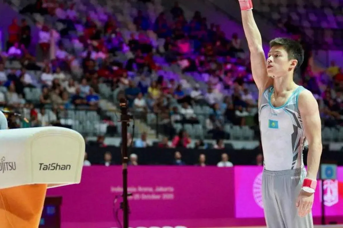 Қазақстан гимнастары Каирде күміс пен қола жеңіп алды