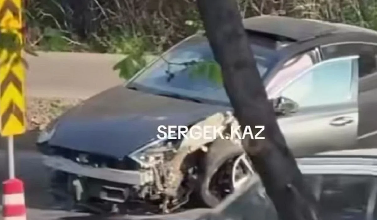 Алматыдағы Әл-Фараби даңғылында тағы да жол апаты болды (ВИДЕО)