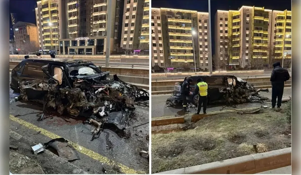 Алматыда Әл-Фараби даңғылындағы жол апаты: ZEEKR жүргізушісі қамауға алынды