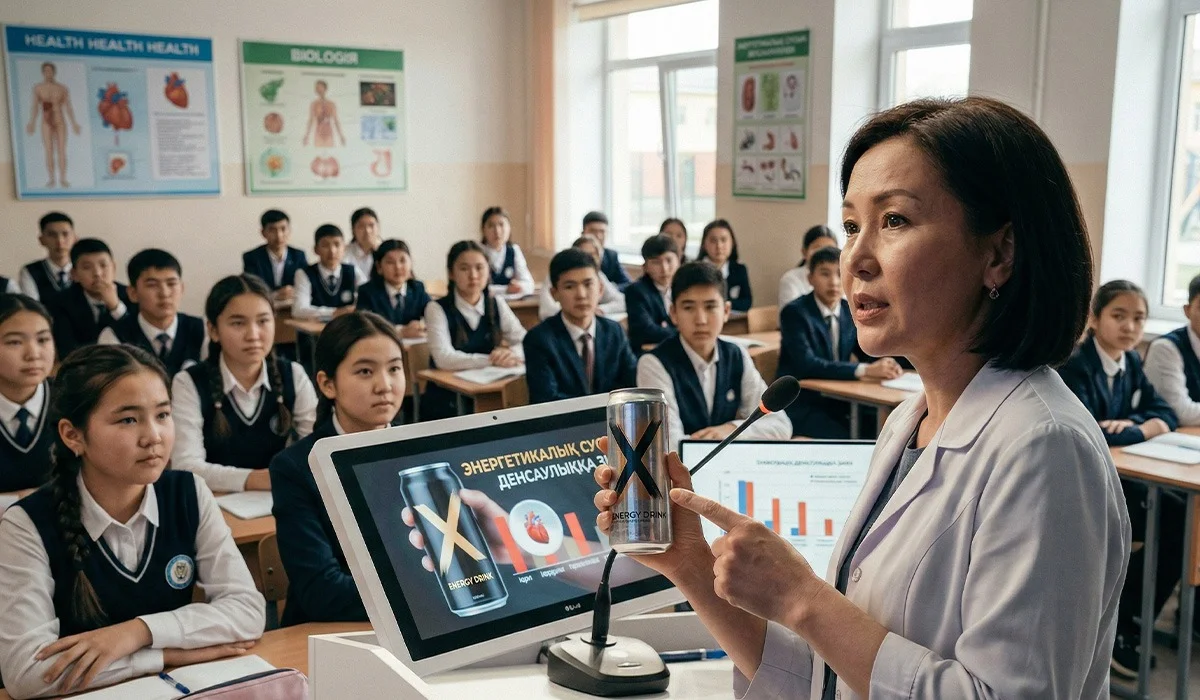 «Мен таңдаған жол»: Қазақстанда мыңдаған оқушының денсаулығына қатысты ашық сабақ өтеді