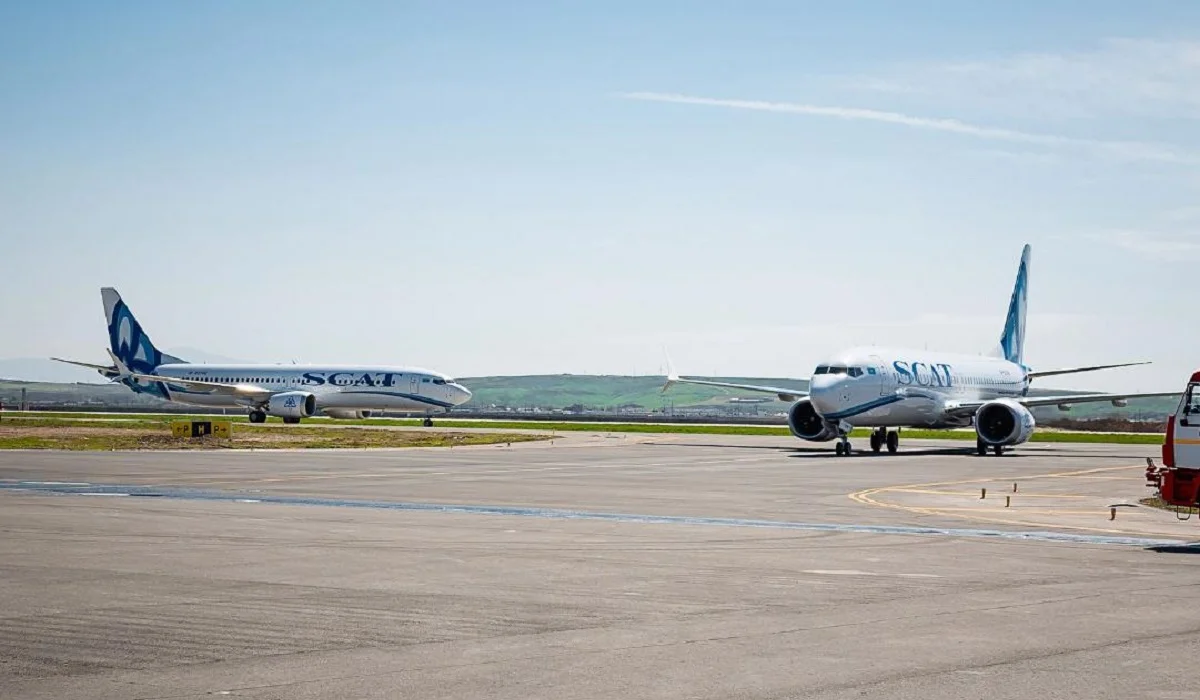 Қазақстанға жуырда ғана келген жаңа Boeing 737 MAX 8 ұшақтары Астана мен Шымкент арасында ұшып жүр