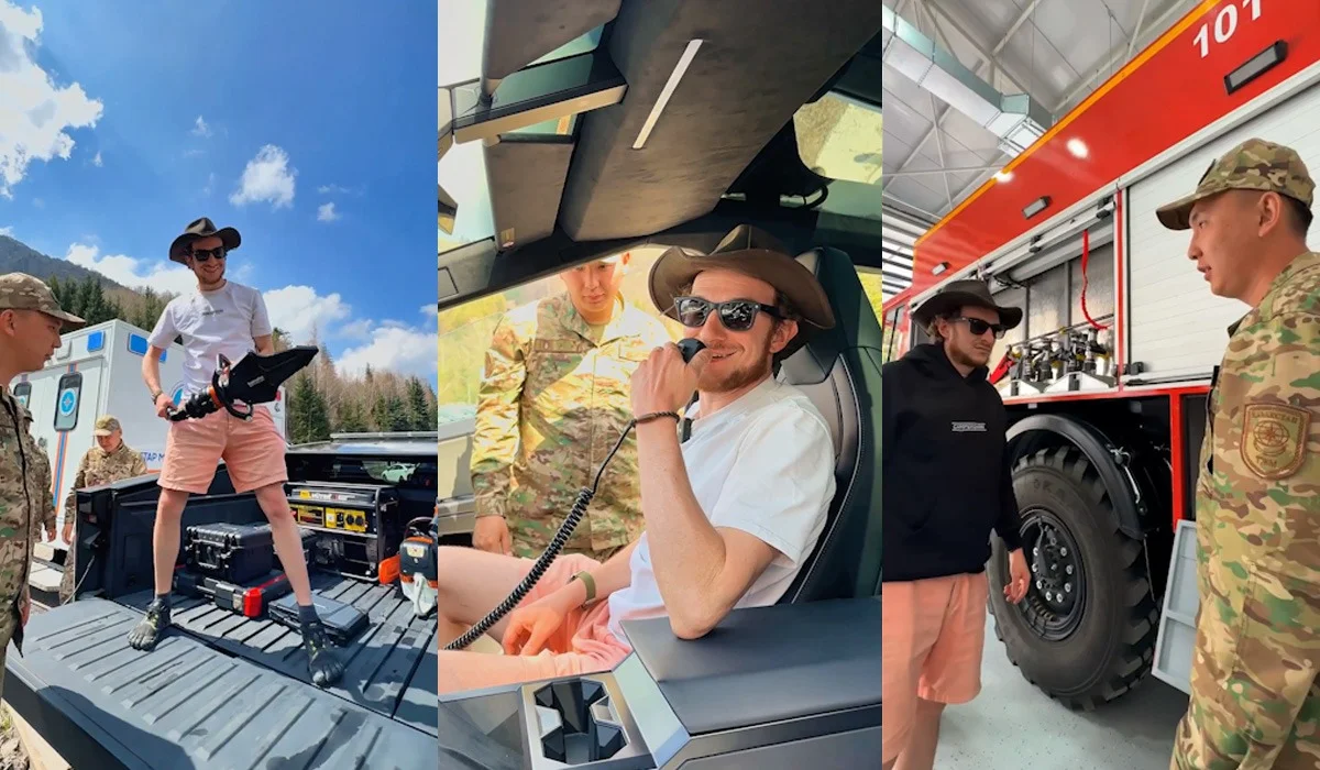 Туризм министрлігі «бас тартқан» америкалық блогерді ТЖМ ерекше ықыласпен күтіп алды (ВИДЕО)