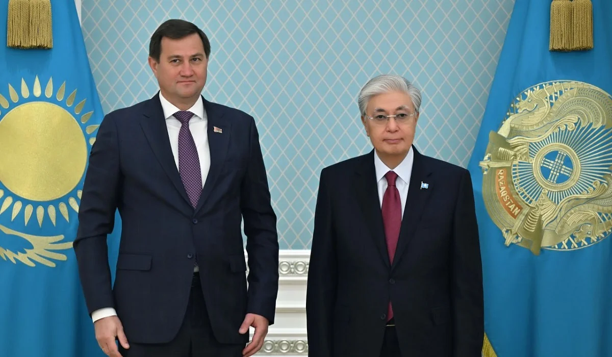 Тоқаев Беларусьтің СІМ басшысын қабылдады