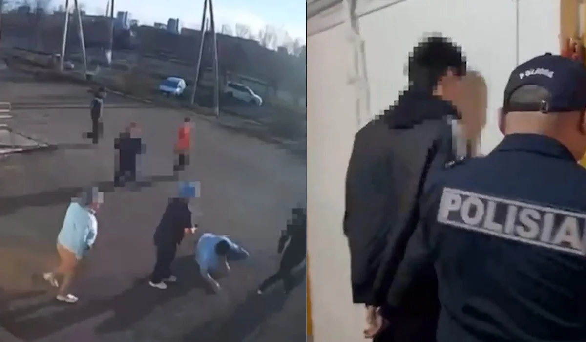 Екібастұзда бір топ мас адам таңғы алтыда дәрігер мен медбикені аяусыз ұрып кеткен (ВИДЕО)