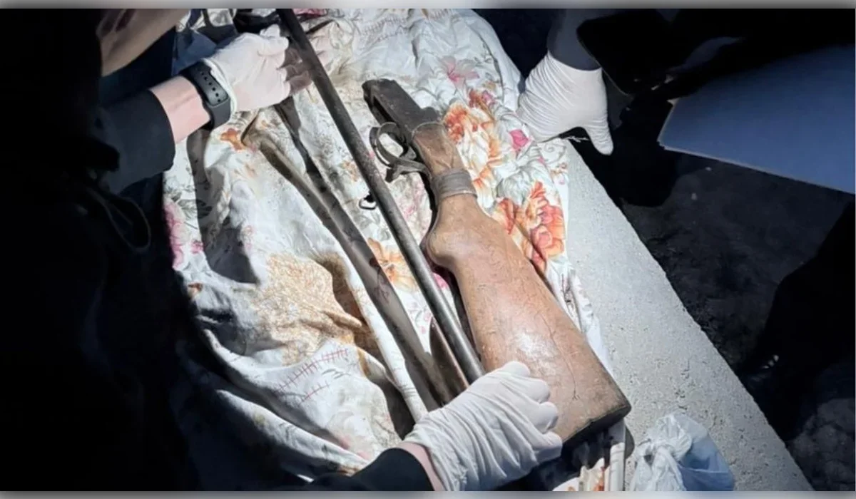 Атырау облысында зират аумағынан жасырылған қару табылды