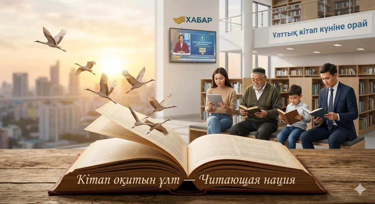 Ұлттық кітап күніне орай ауқымды медиажоба іске қосылды