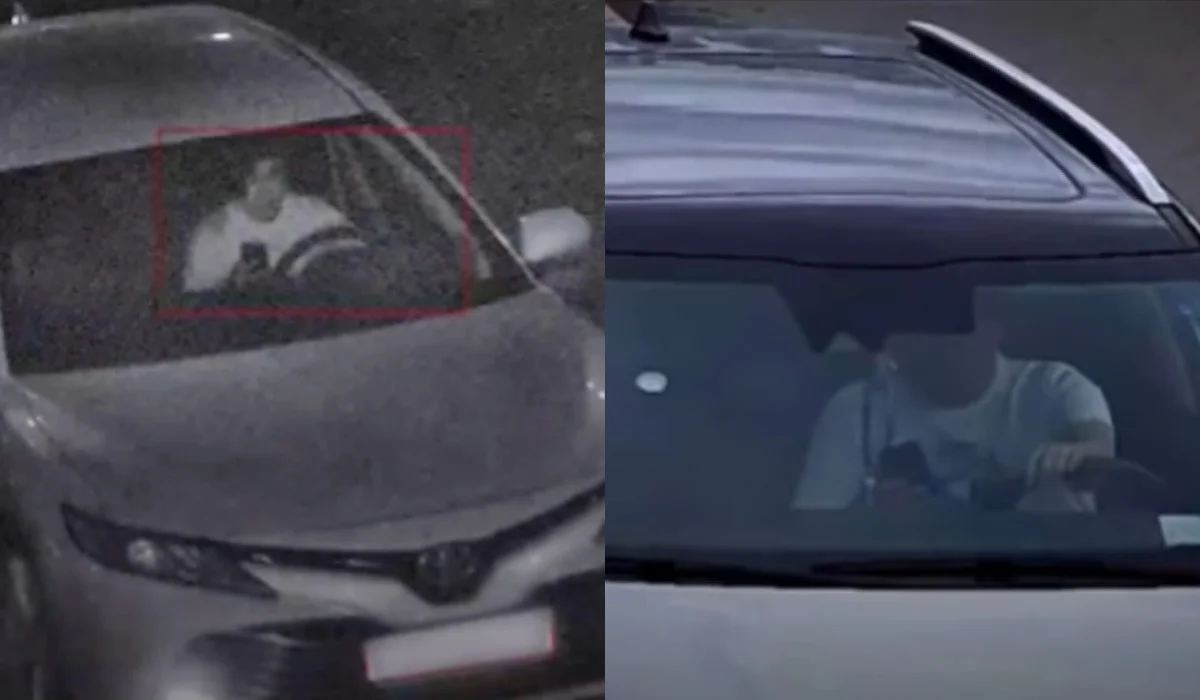 Астанадағы камералар рульде хат жазып отырғандарды да түсіріп алады (ВИДЕО)