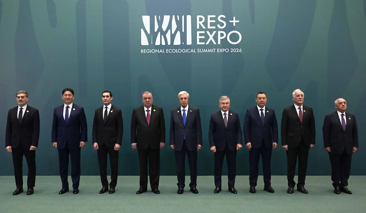 Астанада Өңірлік экологиялық саммит өтіп жатыр: Тоқаев шетелдік президенттерді қарсы алды