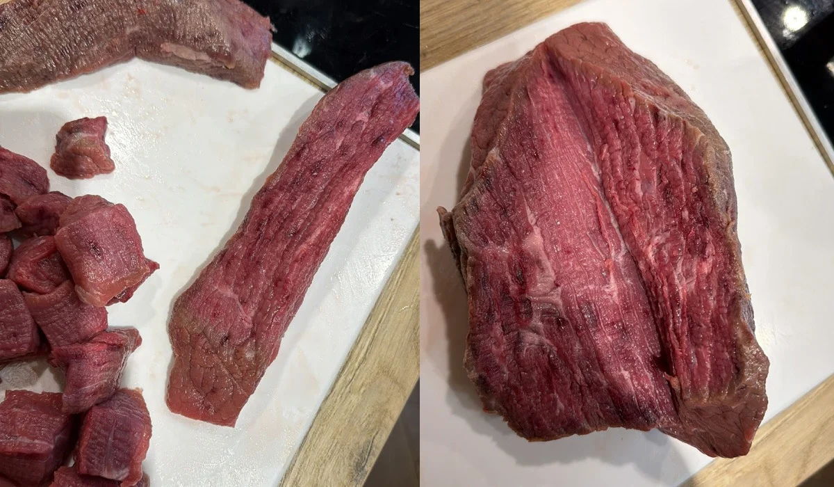 «Арам өлген мал болуы мүмкін»: Magnum дүкенінен ет сатып алған әйел қорқынышты сурет көрсетті