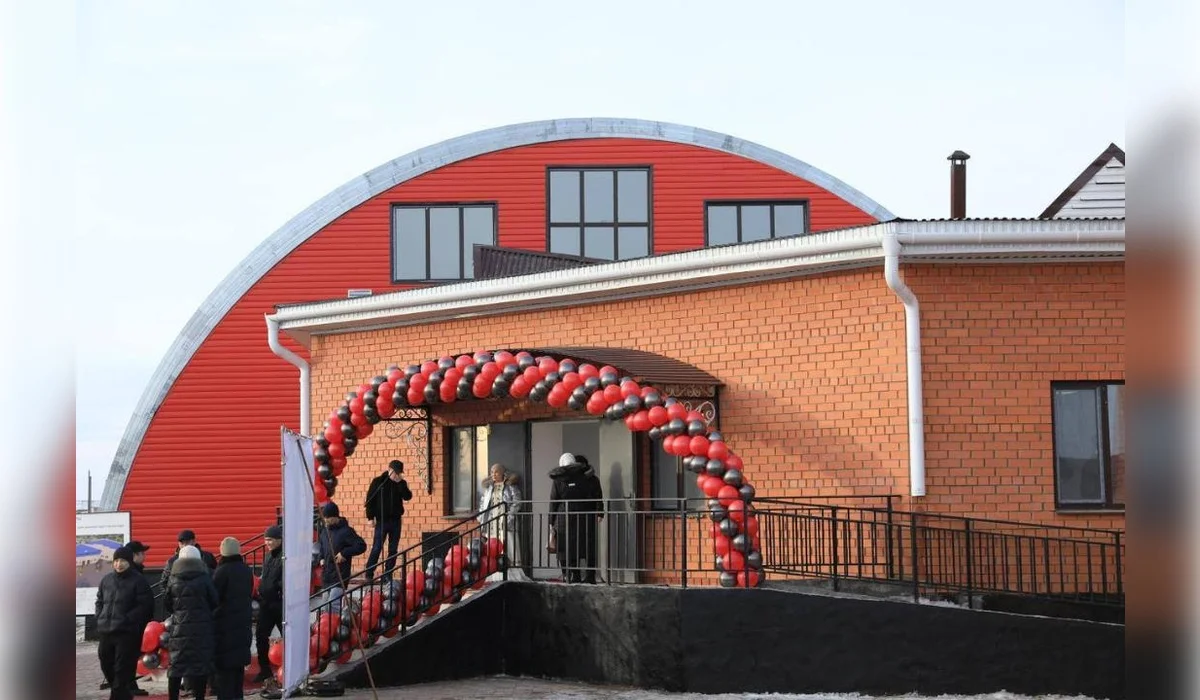 «AMANAT» партиясының қолдауымен Шалқарда бассейні бар спорт нысаны іске қосылды