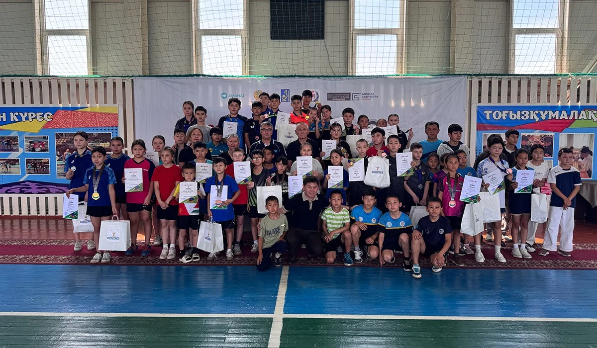 Шу қаласында жасөспірімдер арасындағы халықаралық ашық турнир аяқталды