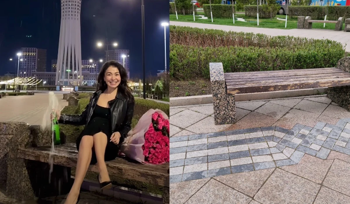 Туған күнінде Бәйтеректің түбінде шампан атқан блогер жан-жағын тазаламай кеткен – іске полиция араласты (ВИДЕО)