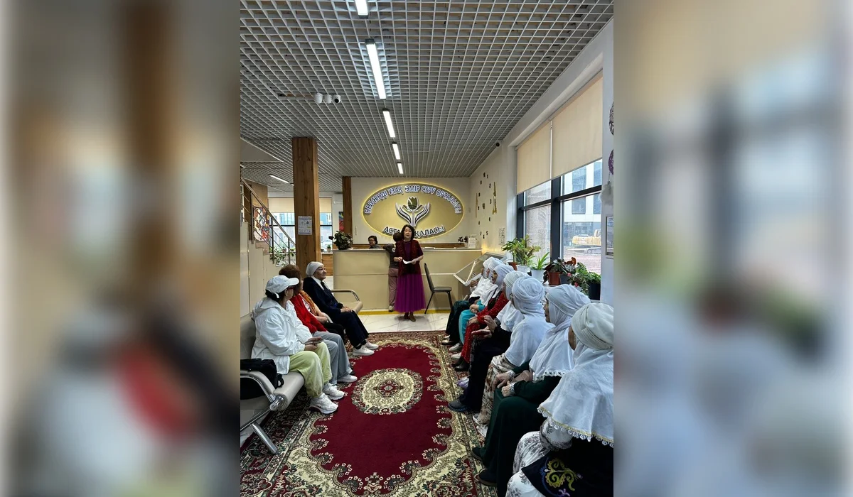 Елордалық зейнеткерлер кітап апталығын ұйымдастырды