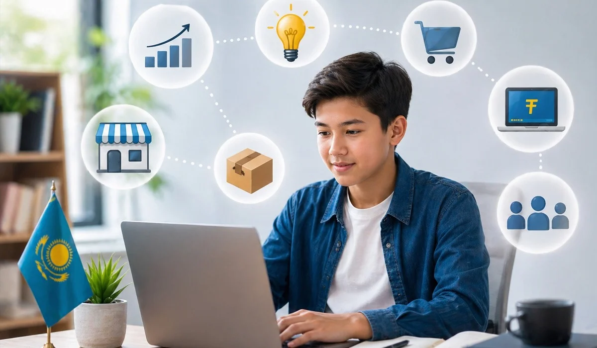 Қазақстанда жасөспірімдер 14 жасынан ресми түрде жеке кәсіпкер ретінде тіркеле алады
