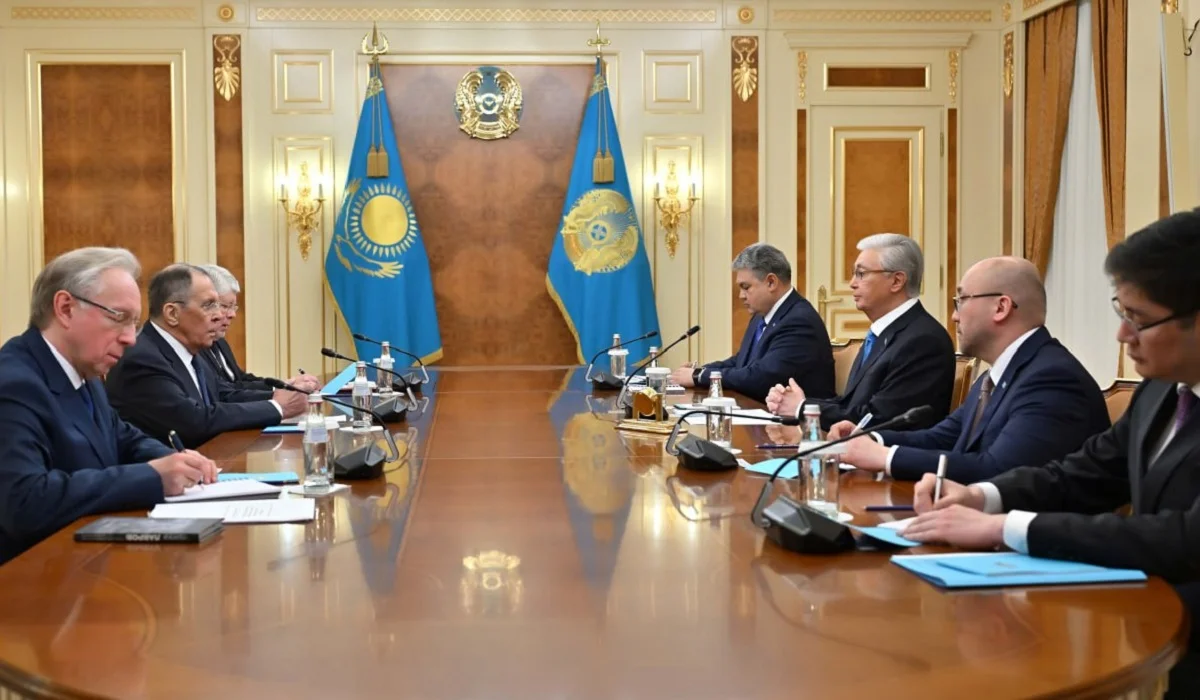 Президент Ресейдің сыртқы істер министрін қабылдады