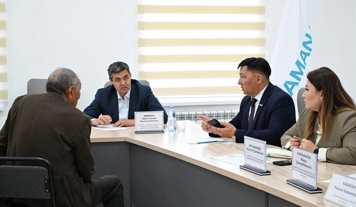 Ақтөбе облысында мобильді қоғамдық қабылдау аясында тұрғындар өтініші қаралды