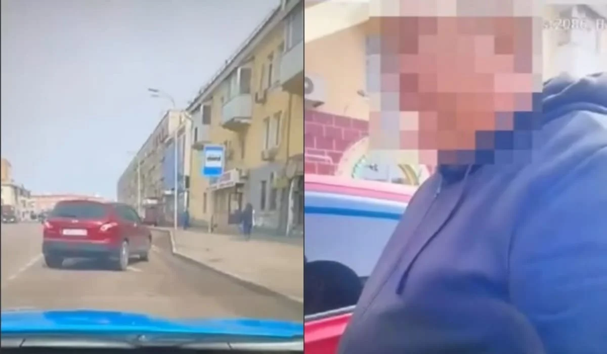 «Көлікке мінуге қақысы жоқ еді»: Астана полициясы аса қауіпті азаматты қалай қолға түсіргенін көрсетті (ВИДЕО)