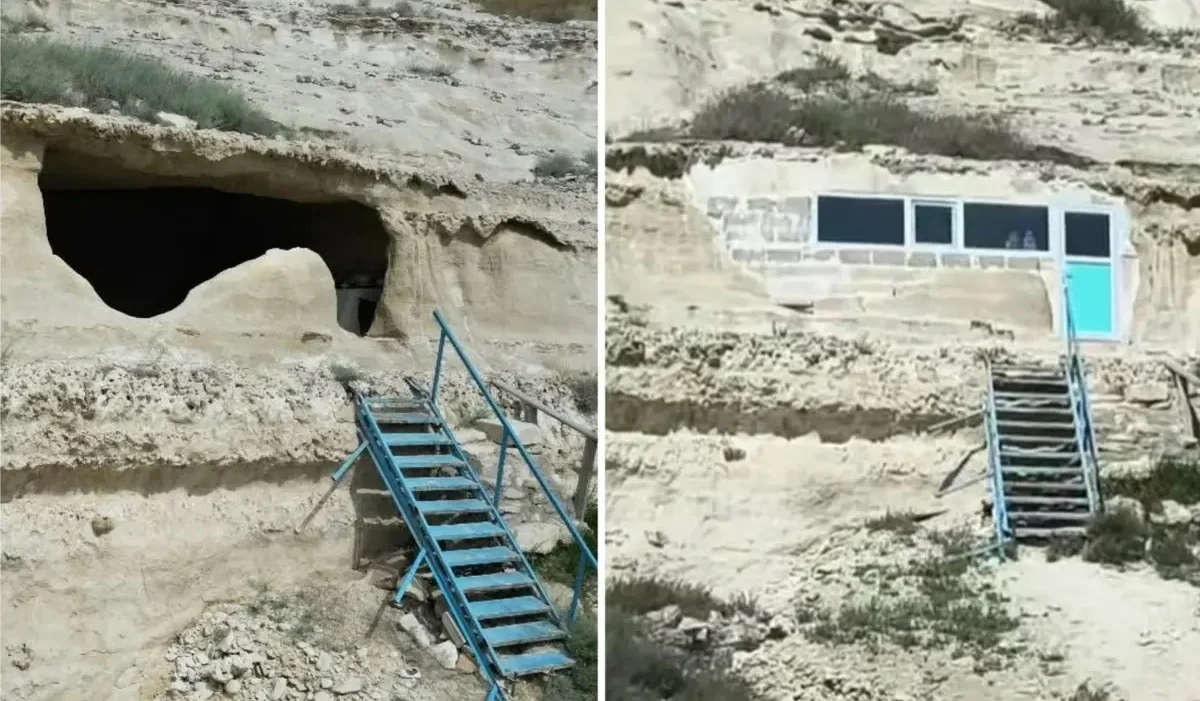 Маңғыстау облысында белгісіз біреулер 200 жылдан аса тарихы бар мешітке пластик терезелер орнатқан