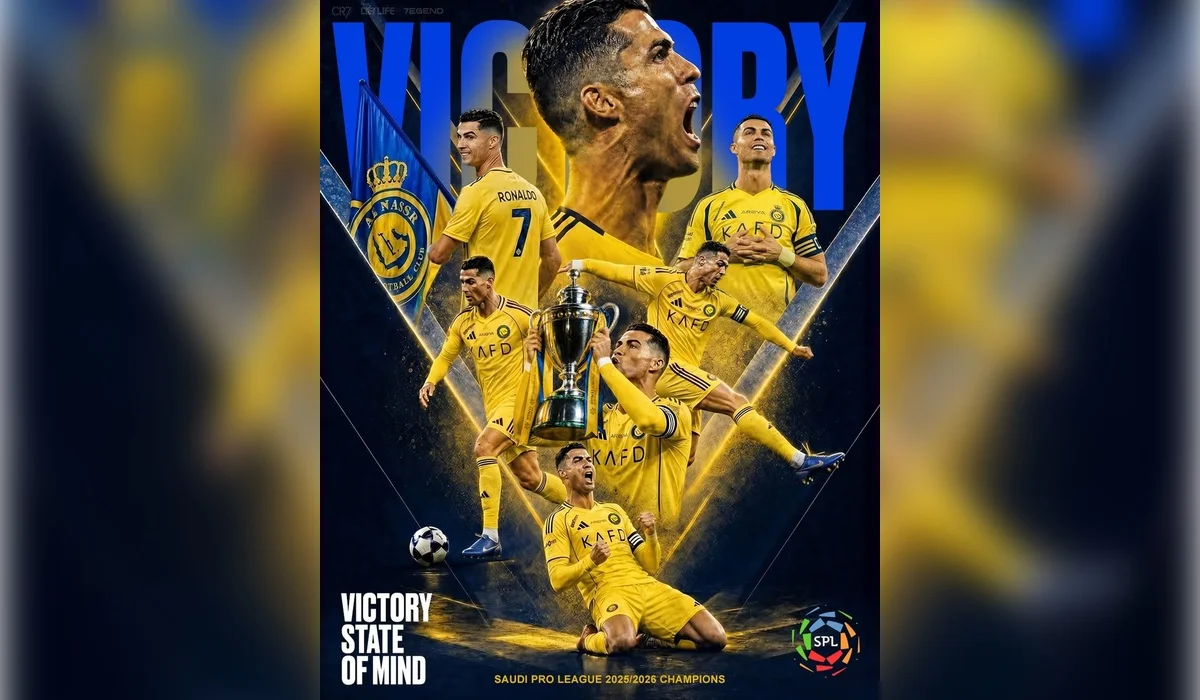 Роналду Al-Nassr сапында алғаш рет Сауд Арабиясының чемпионы атанды