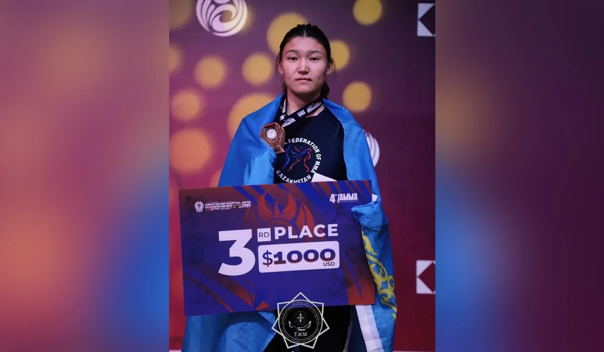 Қазақстандық құтқарушы ММА спортынан Азия чемпионатына қатысып, қола жүлде жеңіп алды