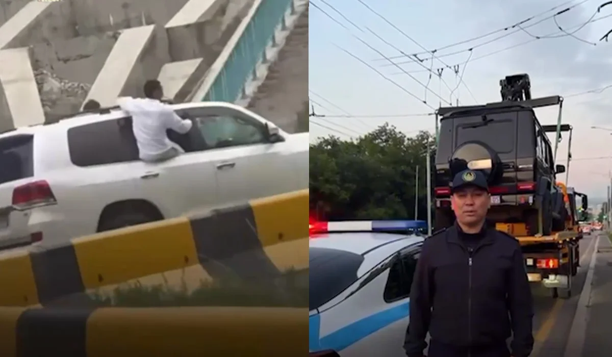 «Қолдары қалтада...»: Алматыда кортеж мінген 21 түлектің ата-анасы жазаланды (ВИДЕО)