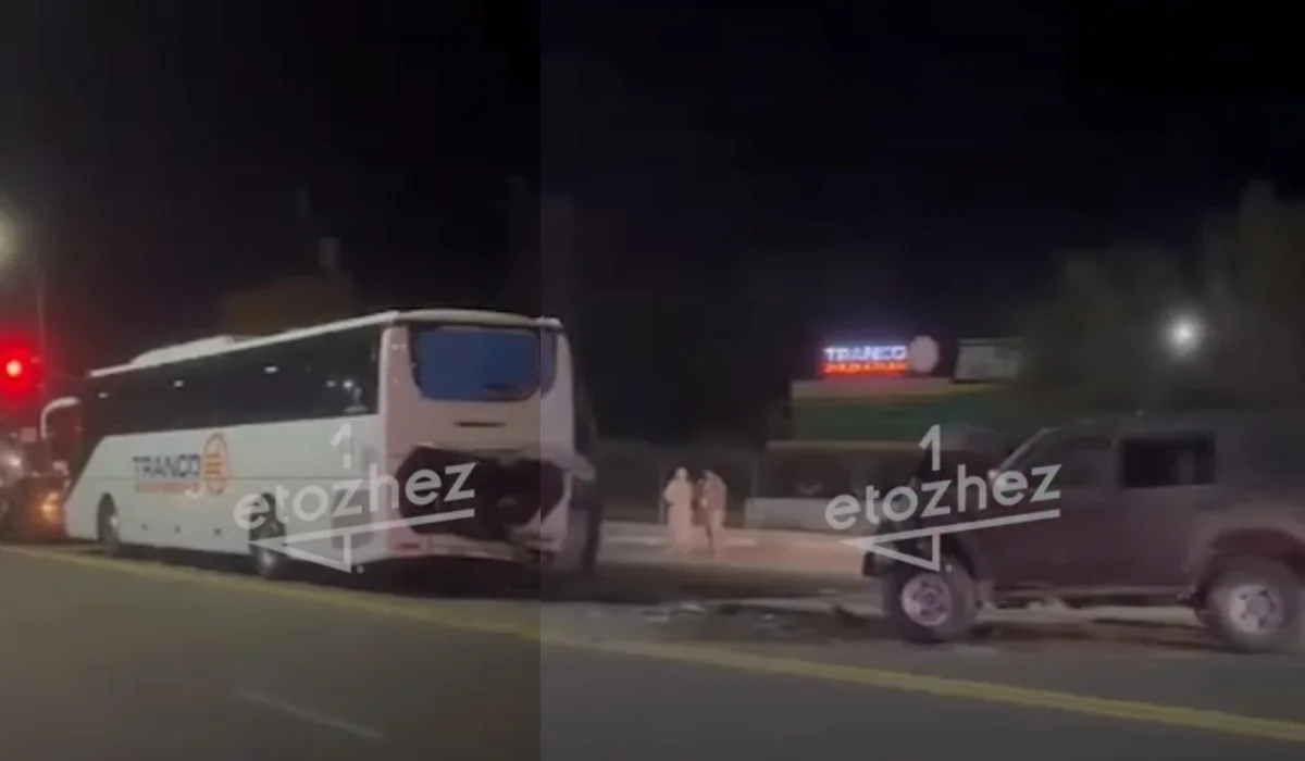 Жезқазғанда жеңіл көлік автобусқа соғылып, жүргізушісі көз жұмды (ВИДЕО)